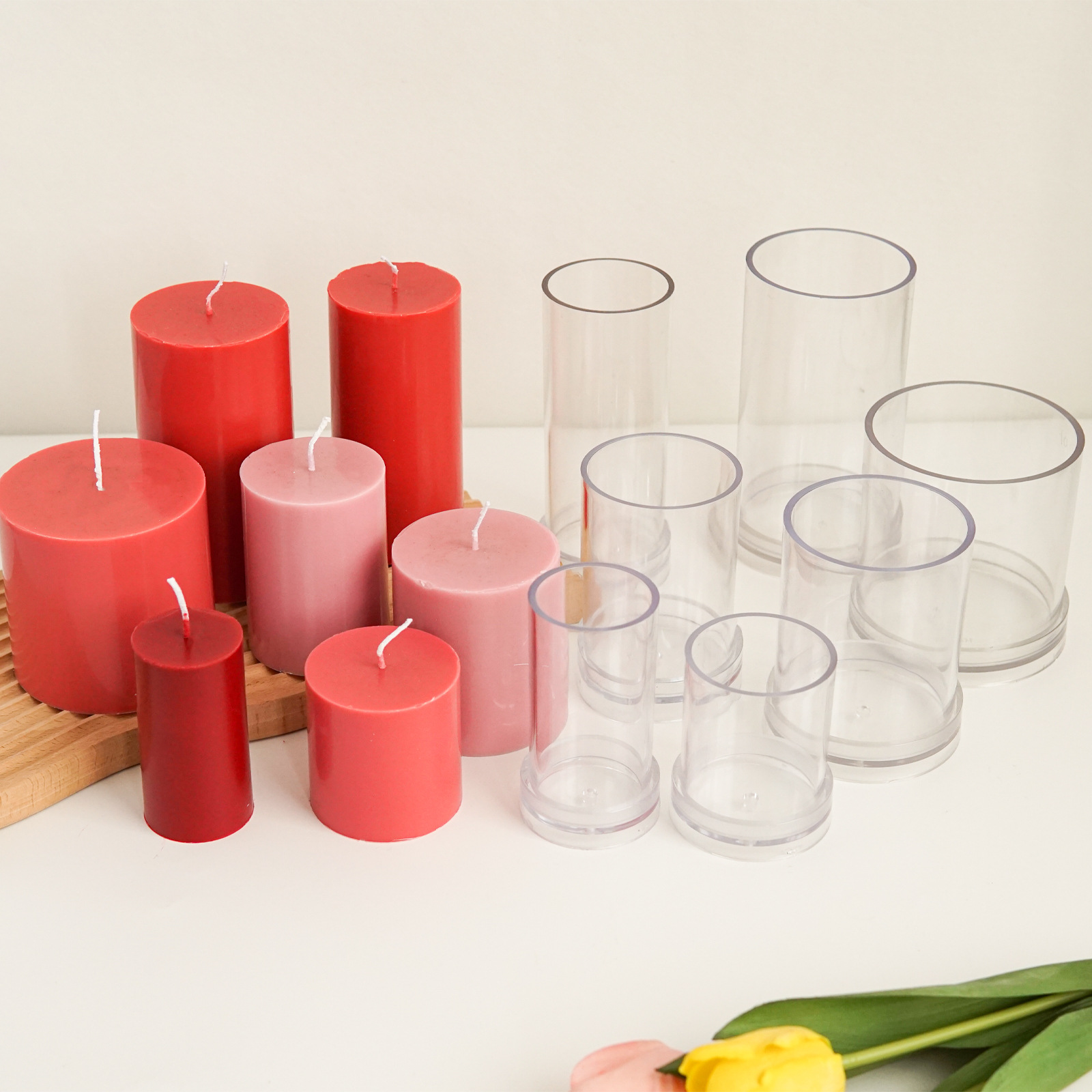 Candle Making Kits - Khác Nhau 3D Hình Trụ Xông