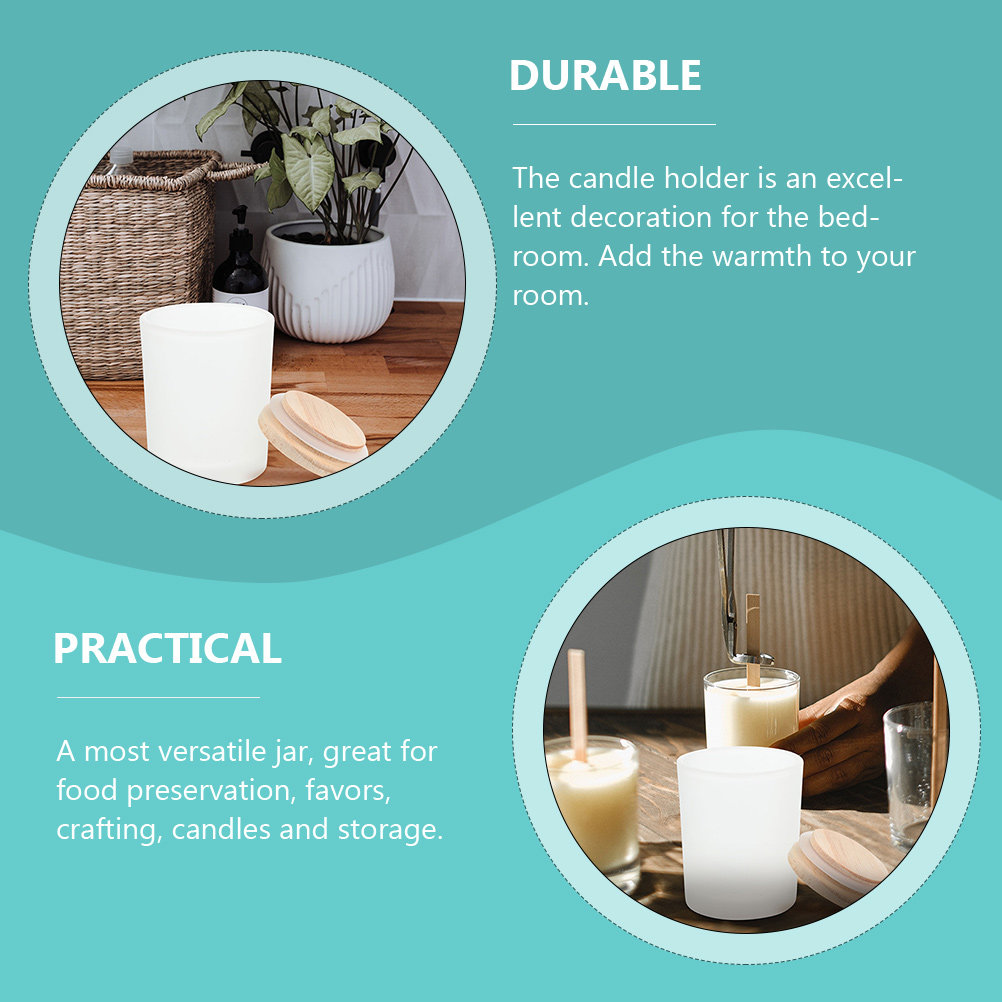 DIY Making Jar Glass Material  - đánh giá và giá Candle Making Jars With Lids