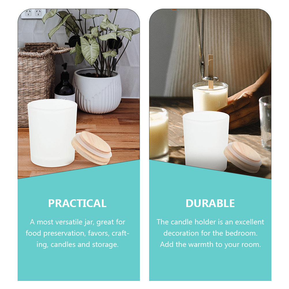 DIY Making Jar Glass Material  - đánh giá và giá Candle Making Jars With Lids
