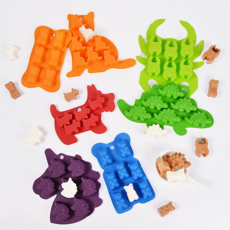 Animal Bear Cat Shape Silicone - đánh giá và giá Candle Making Kits