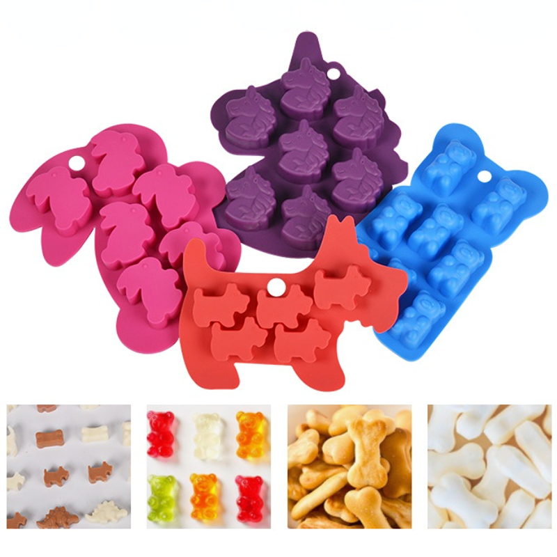Animal Bear Cat Shape Silicone - đánh giá và giá Candle Making Kits