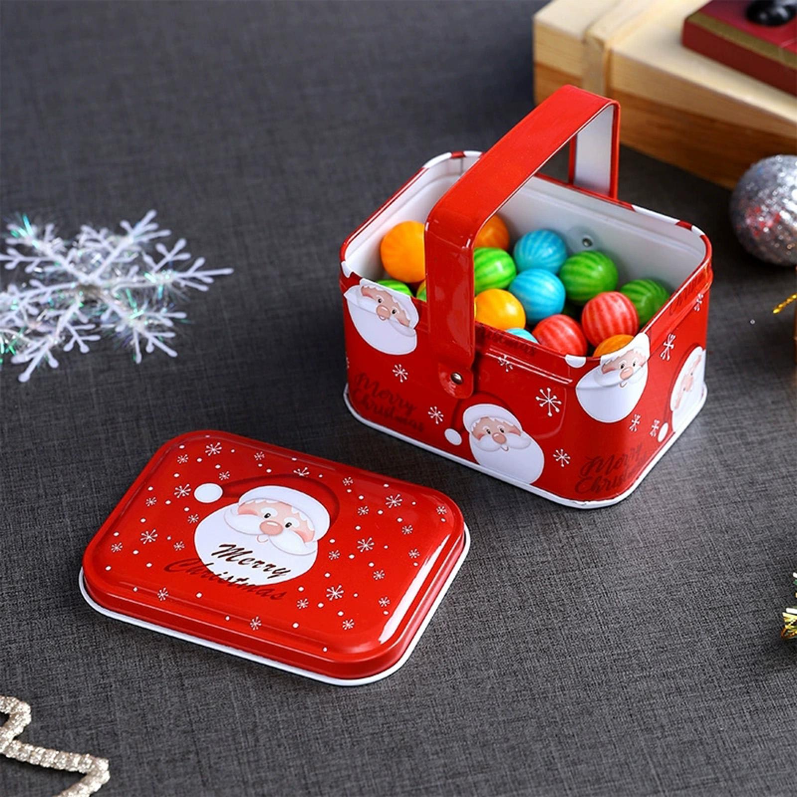 Christmas Cookie Tins Metal Sa - đánh giá và giá Tin Container Lid