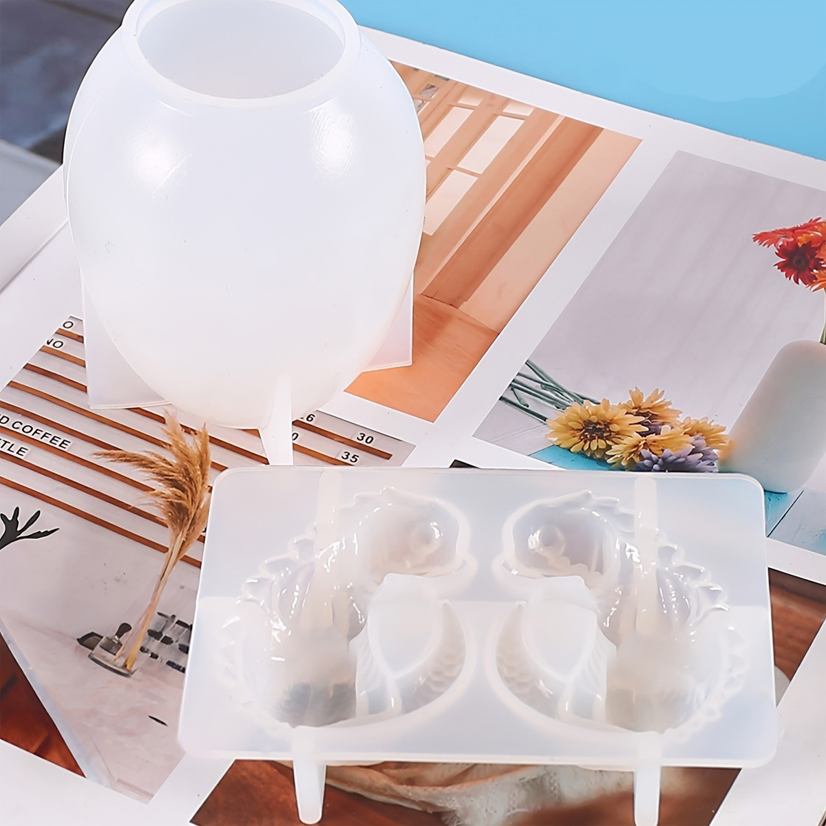 Silicone Dragon Egg Molds, 2-P - đánh giá và giá Candle Making Tutorial