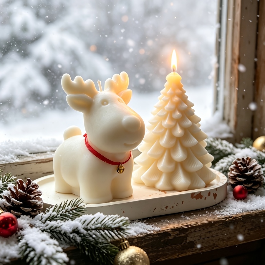 Clay Silicone Mold 3pcs Set: C - đánh giá và giá Candle Making Kits